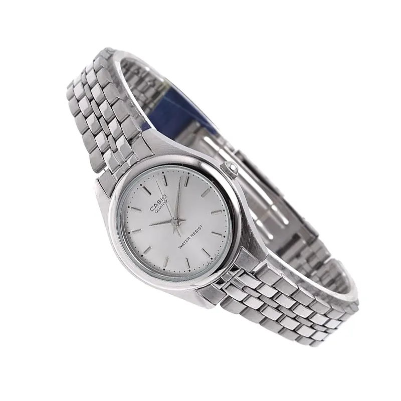 Casio Enticer Silver Dial Fashion Ladies Watch- LTP-1129A-7A